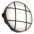 Coast Capella 15W LED Round Grid Bulkhead Black Image 3