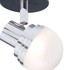 Spa Milan LED Single Wall Spotlight 5W Warm White Opal and Chrome Image 3