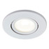 Spa Como LED Tiltable Fire Rated Downlight 5W Dimmable Cool White Matt White IP65 Image 2