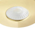 Spa Rhom LED Fire Rated Downlight 8W Dimmable IP65 Tri-Colour CCT Satin Brass Image 5