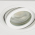 Spa Cali Square Tiltable Downlight Matt White Image 4