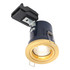 Electralite Yate Fire Rated Downlight IP20 Satin Brass Image 5