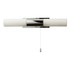 Spa Aries 2-Light Wall Light with Pull Switch Opal Glass and Chrome Image 4