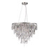 Spa Pro Bresna 6-Light Pendant Light Crystal Glass and Chrome Main Image