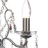 Spa Pro Annalee 3-Light Chandelier Crystal Glass and Chrome Image 3