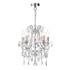 Spa Pro Annalee 385mm 5-Light Chandelier Crystal Glass and Chrome Image 2