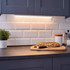 Culina Legare LED 300mm Under Cabinet Link Light 4W Warm White Opal and Silver Image 5