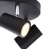 Inlight Harvey 3-Light Ceiling Spotlight Black Image 3