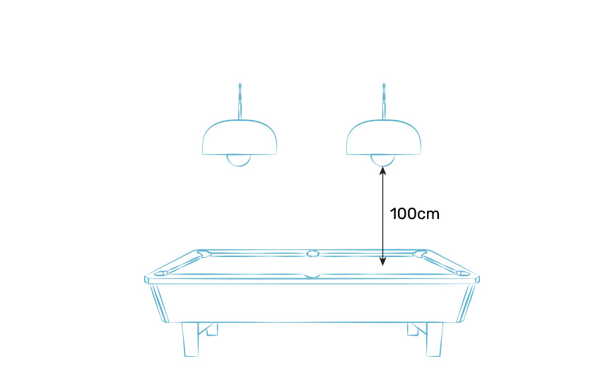 Snooker or pool table