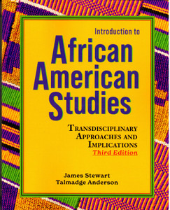 Introduction to African American Studies Third Edition Introduction to African American Studies Third Edition