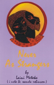 Front cover: Never As Strangers Front cover: Never As Strangers