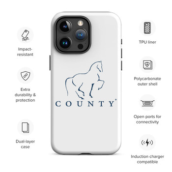 COUNTY® Dressage Tough Case for 15 Pro Max iPhone® COUNTY® Dressage Tough Case for 15 Pro Max iPhone®