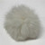 rabbit white pompom (8cm) / pair