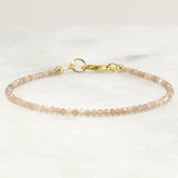 Brown Moonstone Bracelet