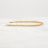 Golden Padparadscha Sapphire Bracelet