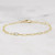 Small Paper Clip Bracelet 14k Gold Filled