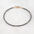 2mm Tiny Hematite Bracelet – Micro Minimalist, 14k Gold Filled