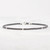 2mm Tiny Hematite Bracelet – Micro Minimalist, 14k Gold Filled