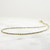 Pyrite Necklace 2mm Tiny Bead Necklace 14k Gold Filled