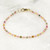 2mm Tourmaline Bracelet – Dainty Gold Filled Minimal Stack