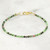 Ruby in Zoisite Tiny 1.5mm Bead Stacking Birthday Bracelet Genuine Natural Gemstone Graduation Gift Christmas Gift for Her