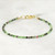 Ruby in Zoisite Tiny 1.5mm Bead Stacking Birthday Bracelet Genuine Natural Gemstone Graduation Gift Christmas Gift for Her