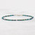 2mm Tiny Chrysocolla Bracelet – Micro Gemstone, 14k Gold Filled