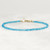 Apatite Bracelet, Delicate Bracelet,  Layering Stacking Bracelet, Gemstone Handmade Everyday Girlfriend Gift for Her Beaded