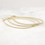 Gold Anklet 14k Gold Filled Beads 2mm or 2.5mm or 3mm