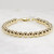 14k Gold Filled Bead Bracelet, 6mm or 7mm, Layering Chunky Luxury Elegant Gold Bracelet