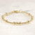 14k Gold Filled Bead Bracelet, 2.5mm 4.5mm Beads, Everyday Bracelet, Mom Wife Gift, Anniversary Birthday Gift, Ladies Luxury Womens Gift