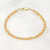 Golden Padparadscha Sapphire Bracelet