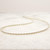 Mixed Metal Necklace, Gold and Silver Necklace, 3mm