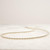 Mixed Metal Necklace, Gold and Silver Necklace, 3mm