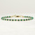3mm Malachite Bracelet – Minimalist 14k Gold Filled