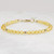 4mm Citrine Bracelet – Faceted Gemstone, 14k Gold Filled, November Birthstone