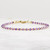 Amethyst Bracelet, 14k Gold Filled or Sterling Silver