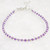 Amethyst Bracelet, 14k Gold Filled or Sterling Silver