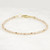 Brown Zircon Bracelet, 14k Gold Filled or Sterling Silver