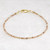 Andalusite Bracelet, 14k Gold Filled or Sterling Silver, Minimalist Bracelet