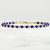 Lapis Lazuli & 14k Gold Filled Beaded Bracelet – 3.5mm Faceted Lapis, 3mm Gold Beads
