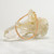 Peach Sunstone 3.5mm Dainty Gold Filled Bracelet • Faceted Gemstone • Stacking