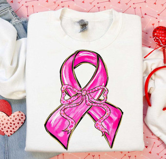 Breast Cancer Ribbon Tee