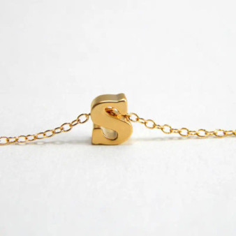 Petite Initial Necklace