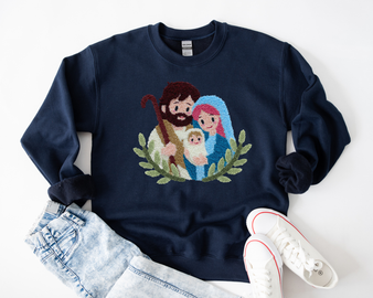 Holy Family Yarn Tee