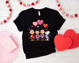 Peanuts Love  tee