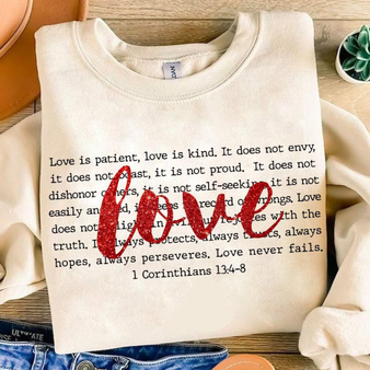 Love is Patient, Love is Kind  tee