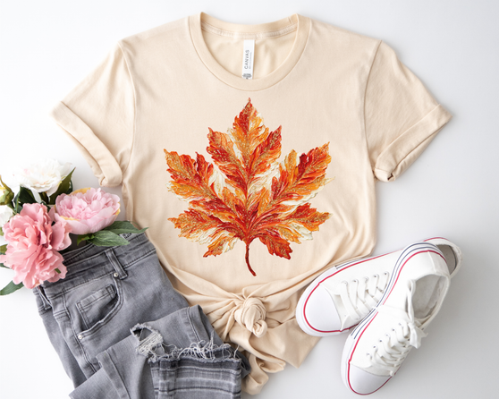 Fall Leaf Tee 22 Amy Cate Designs Fall Leaf Tee 22 Amy Cate Designs