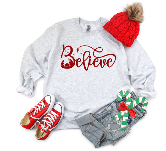 Believe Nativity Tee