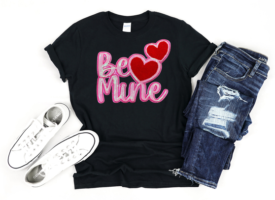 Be Mine Real Sequins Patch Shirt